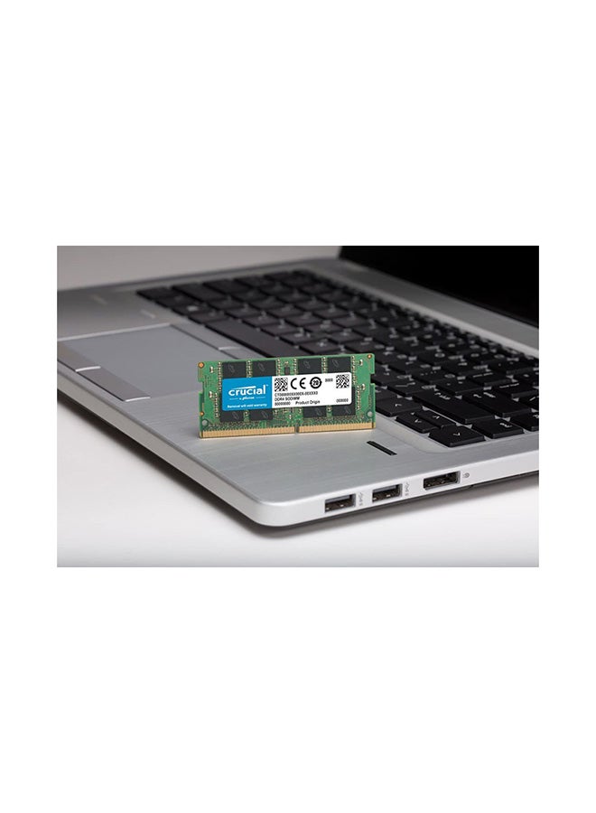 كروشيال ذاكرة DDR4 سعة 8 جيجابايت بسرعة 2400 ميجابت في الثانية (PC4-19200) CL15 SODIMM غير مخزنة مؤقتًا 288 سنًا  - Image 3