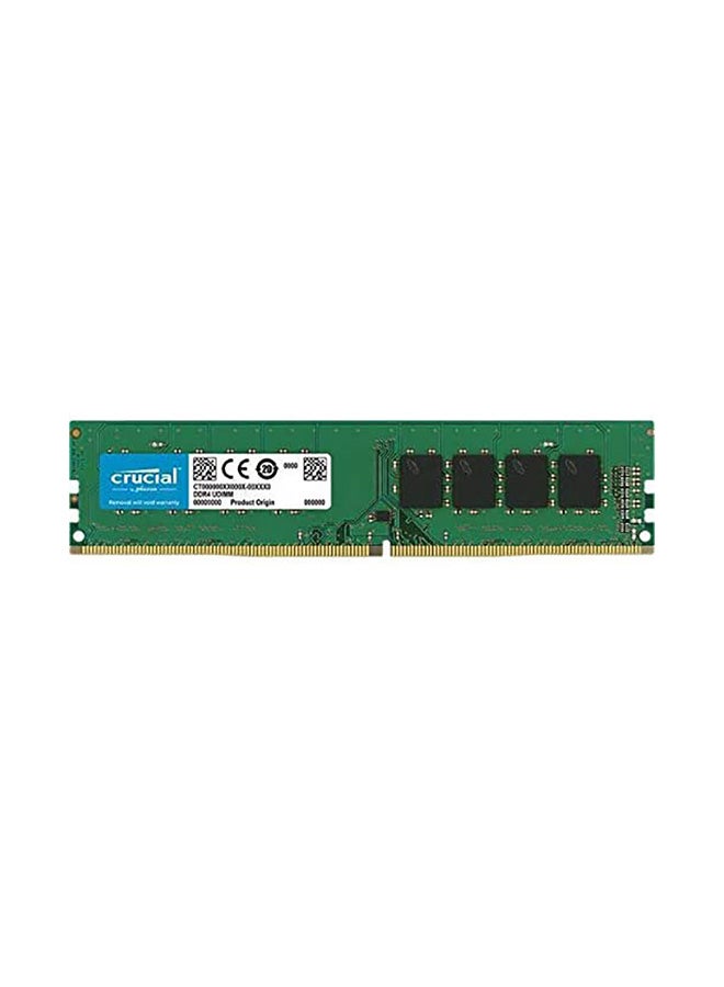 كروشيال ذاكرة DDR4 سعة 8 جيجابايت بسرعة 2400 ميجابت في الثانية (PC4-19200) CL15 DIMM غير مخزنة مؤقتًا 288 سنًا 