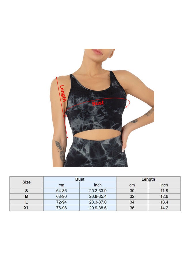 Generic Yoga Bra Tie-Dye M  - Image 2