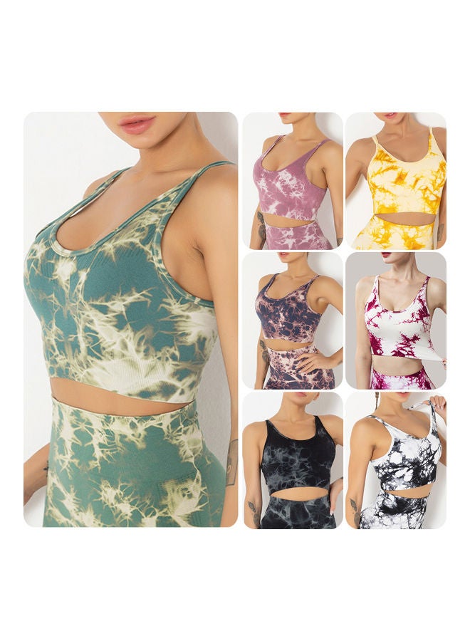 Generic Yoga Bra Tie-Dye M  - Image 5