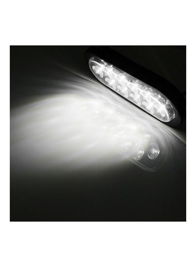Generic 2X Truck Trailer Oval Sealed LED Turn Signal Stop Tail Light  - Image 3