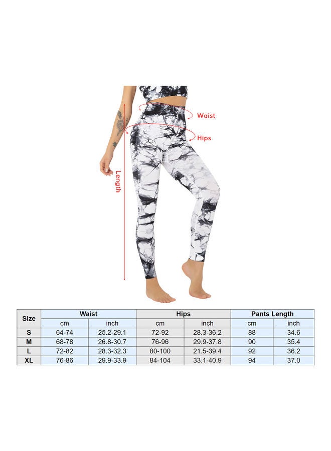 Generic Yoga Pants Tie-Dye S  - Image 2