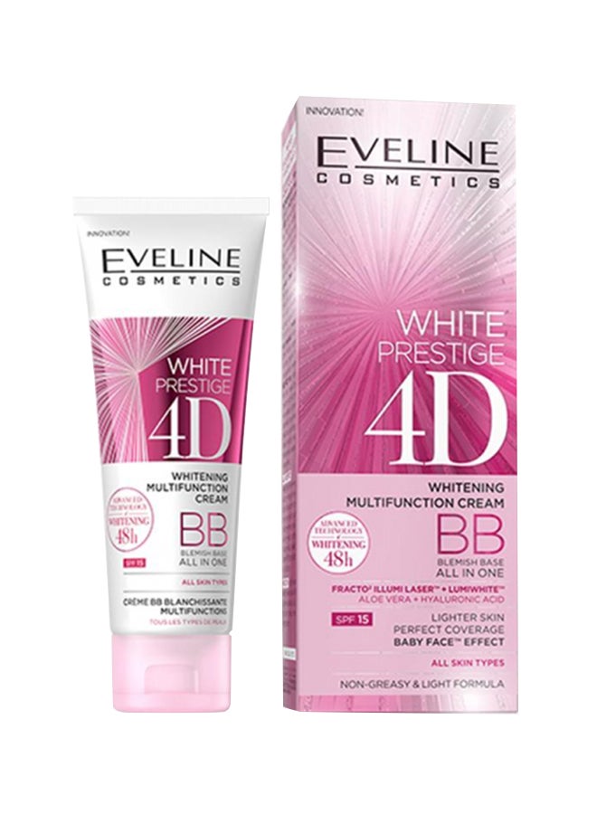 Eveline 4D Whitening Multifunction BB Cream 50ml 