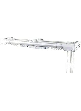Adjustable Double Traverse Curtain Rail White 3meter - v1628754125/N50028784A_1