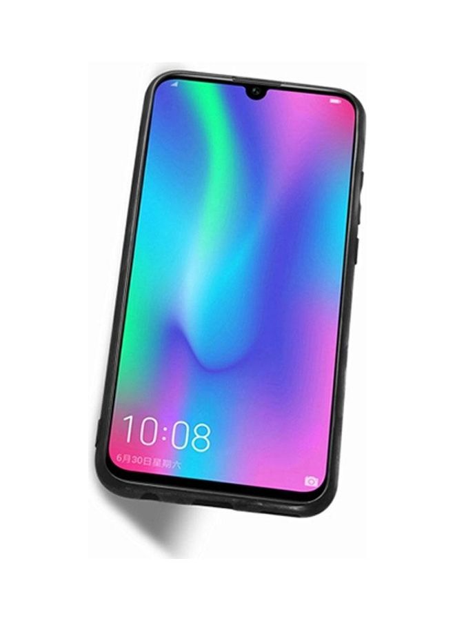 كوفرنيكس غطاء حماية واقٍ لهاتف هونر 10 لايت مطبوع بفراشة ذات لون أزرق داكن فوق كتب - Image 2