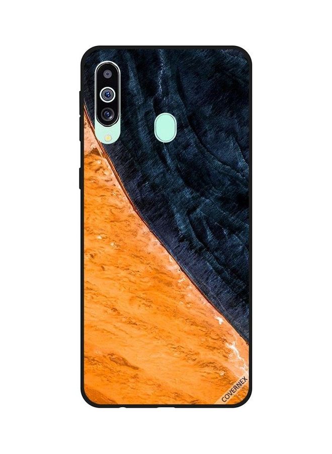 كوفرنيكس غطاء حماية واقٍ بتصميم طلاء لهاتف سامسونج جالاكسي M40/A60 أصفر/أسود  - Image 1