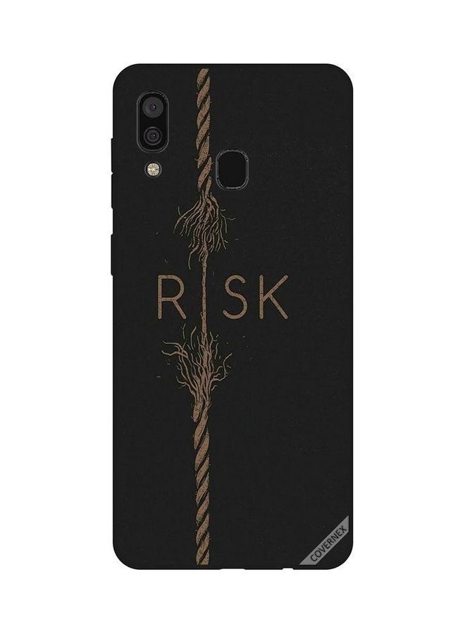 Covernex Samsung Galaxy A30 Protective Case Cover Printed Featuring Risk DESIGN_0241 - Image 1
