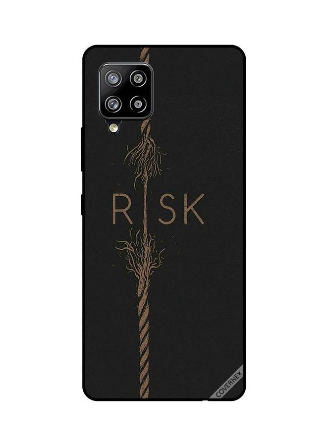Covernex Risk Protective Case Cover For Samsung Galaxy M42 5G Black/Gold