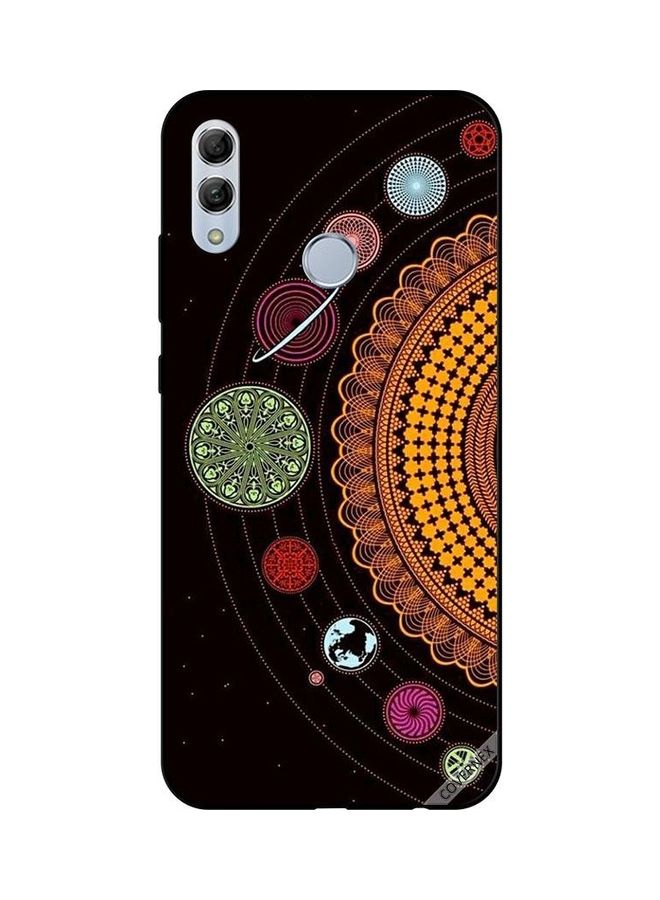 Covernex Honor 10 Lite Protective Case Cover Printed Featuring Protective Case Cover Printed Featuring Mandala Space Shapes DESIGN_0186 - Image 1