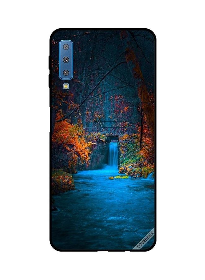 Covernex Protective Case Cover For Samsung Galaxy A7 2018 Waterfall Multicolour - Image 1