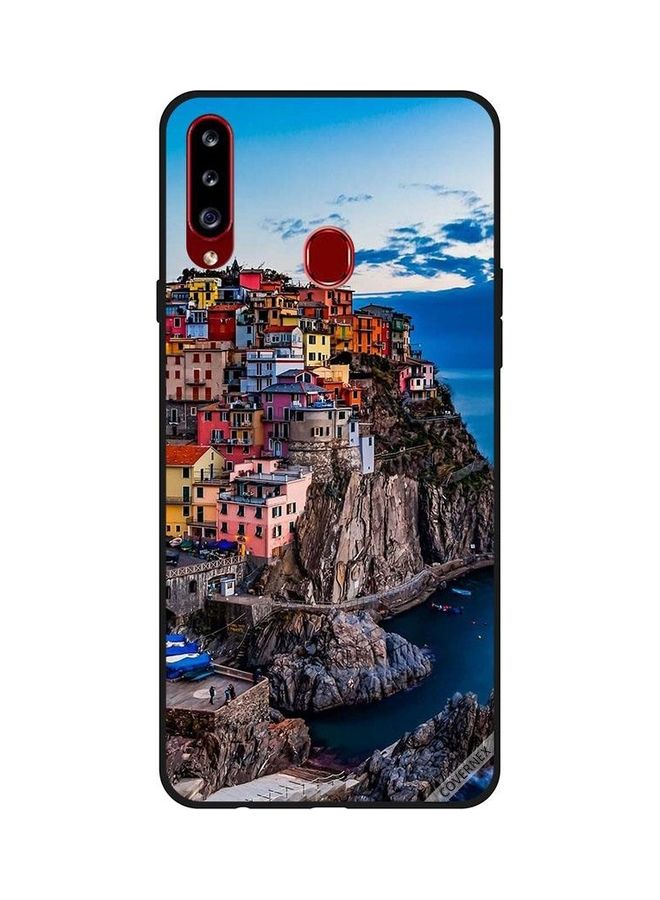 Covernex Colorful Houses On The Sea Protective Case Cover For Samsung Galaxy A20s Multicolour - Image 1
