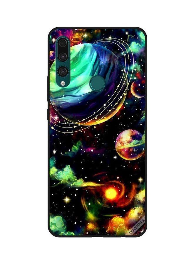 Covernex Plants Saturn Design Protective Case Cover For Huawei Y9 Prime 2019 Multicolour  - Image 1