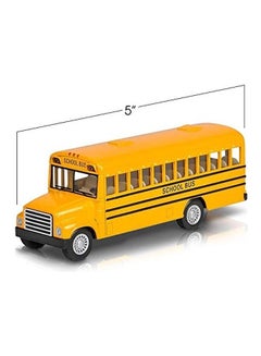 ArtCreativity Set of 2 Pull Back School Bus Toy  - Image 2