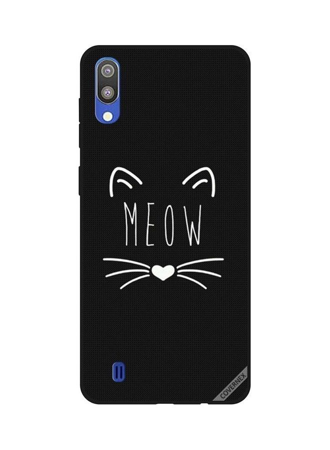 Covernex Meow Printed Protective Case Cover For Samsung Galaxy M10 Multicolour - Image 1