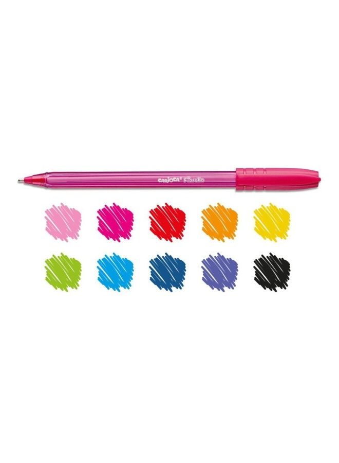 carioca 10-Piece Fiorella Colour Pens Multicolour - Image 2