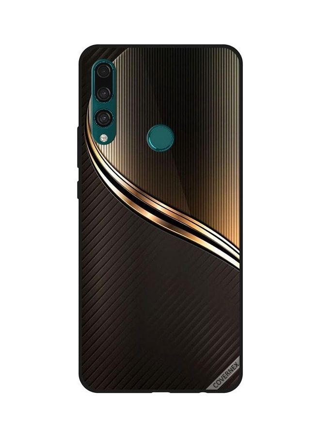 Covernex Protective Case Cover For Huawei Y9 Prime 2019 Golden Steal Pattern