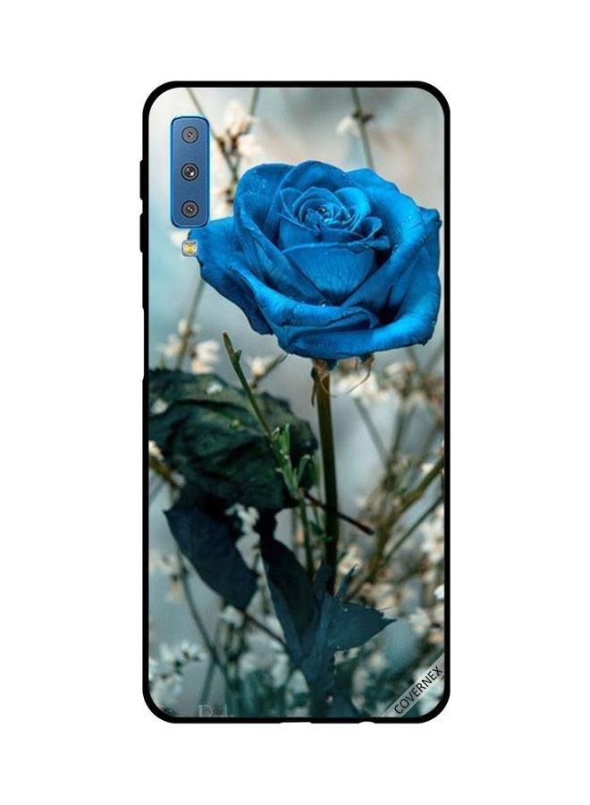Covernex Samsung Galaxy A7 2018 Protective Case Cover Printed Featuring Evening Rose DESIGN_0102 - Image 1