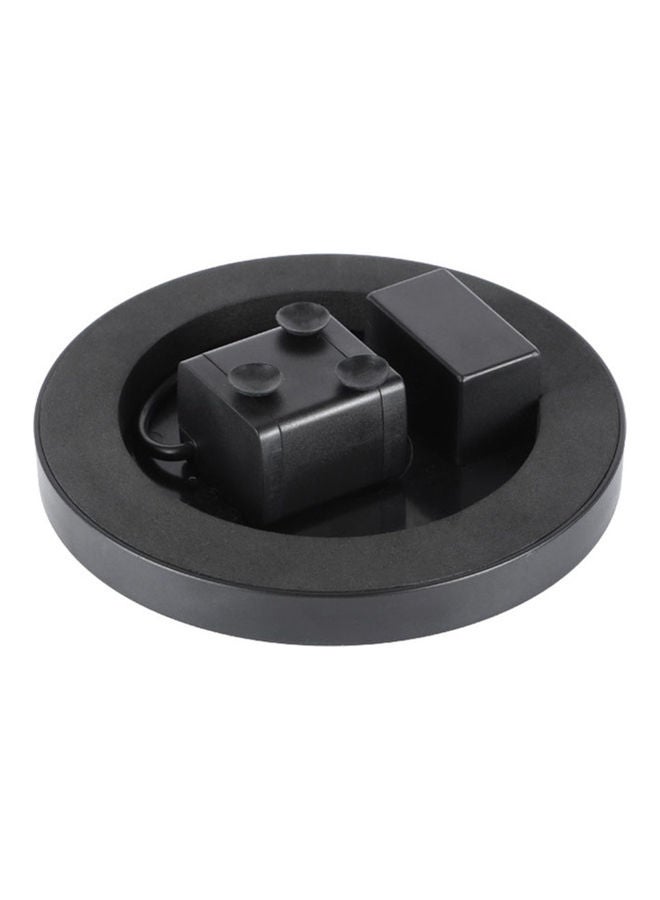 Generic Solar Water Pump Fountain Black  - Image 2