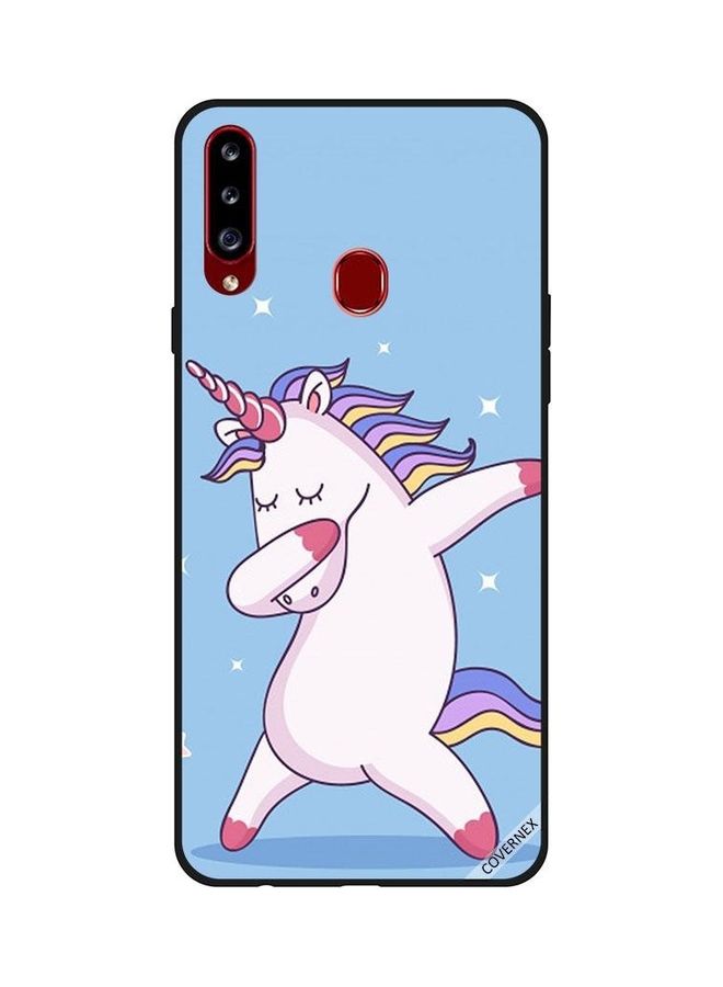 Covernex Unicorn Dab Protective Case Cover For Samsung Galaxy A20s Multicolour - Image 1