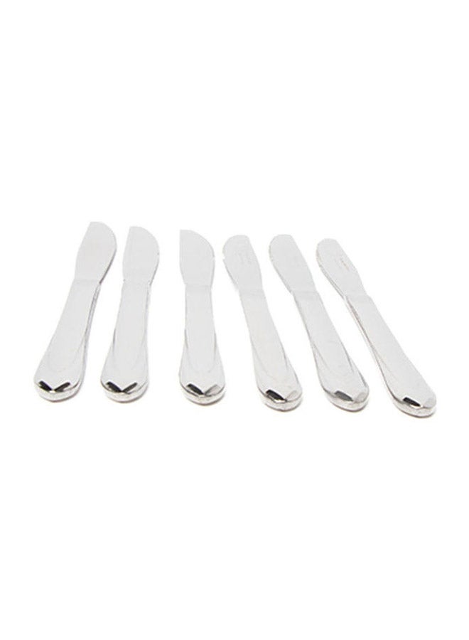 Squalo 6-Piece Elegant Knives Silver 21x1.5cm  - Image 3