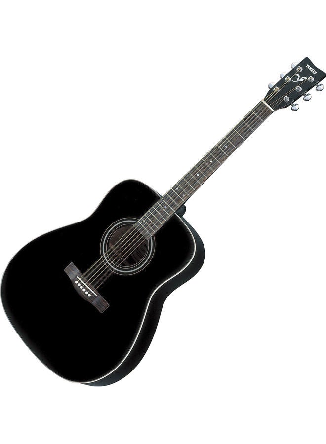 YAMAHA Acoustic Guitar F-370 Black - Image 3