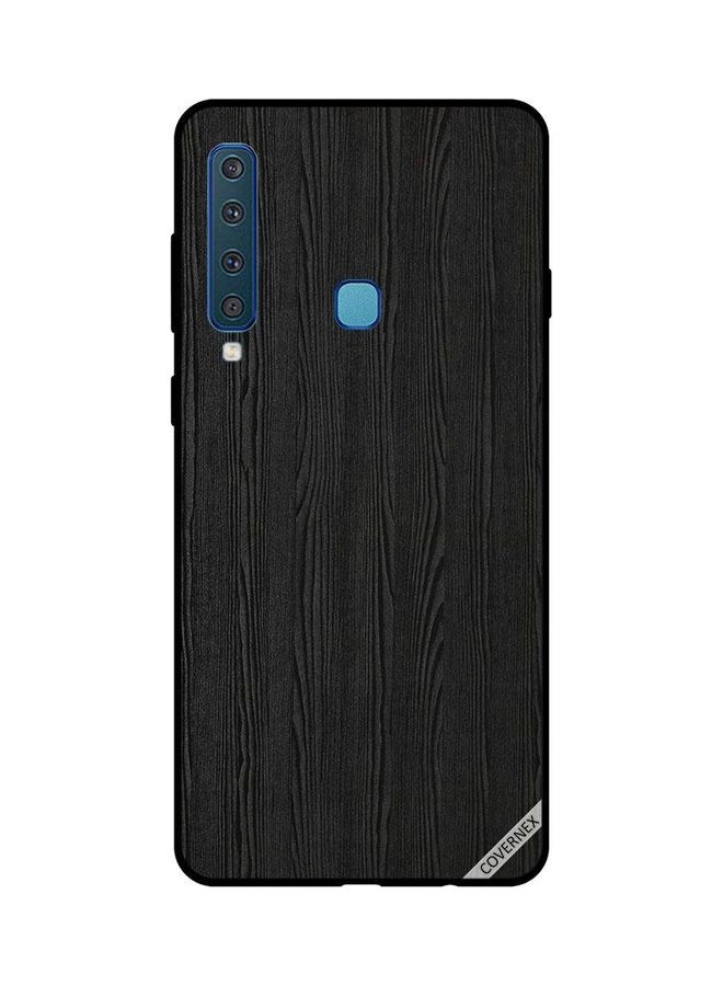 Covernex - Wooden Pattern Protective Case Cover For Samsung Galaxy A9 Black - Image 1