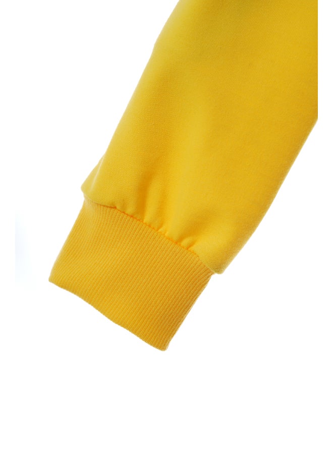 Aila - Women's Special Short  Sweater Yellow - Image 1