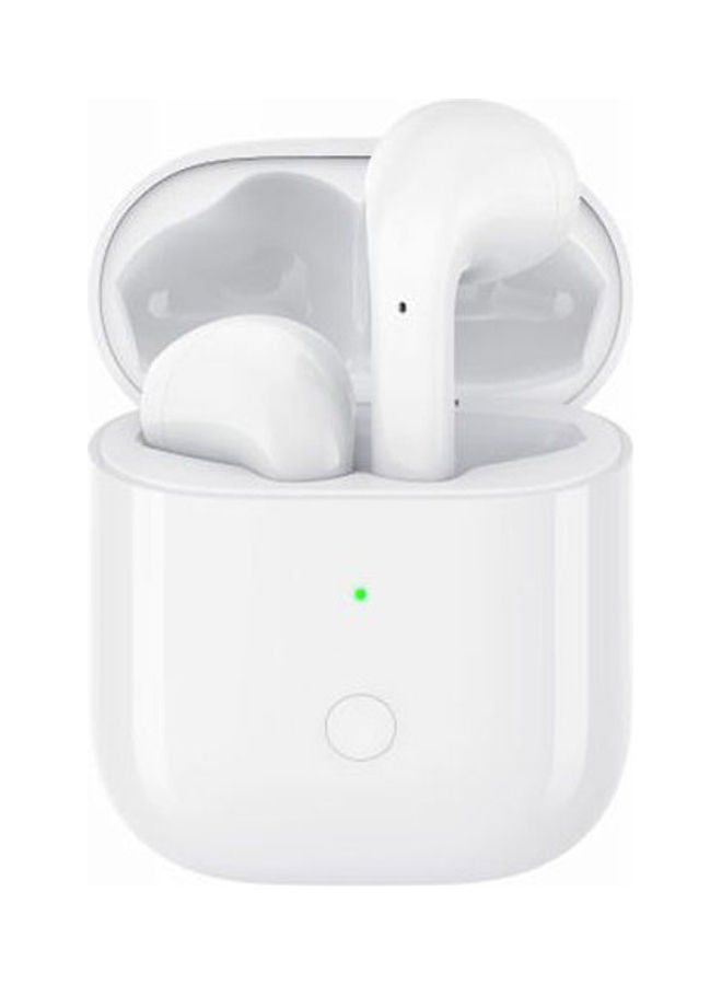 ريل مي سماعة أذن داخلية إير بادز لاسلكية مع علبة شحن أبيض - Image 1