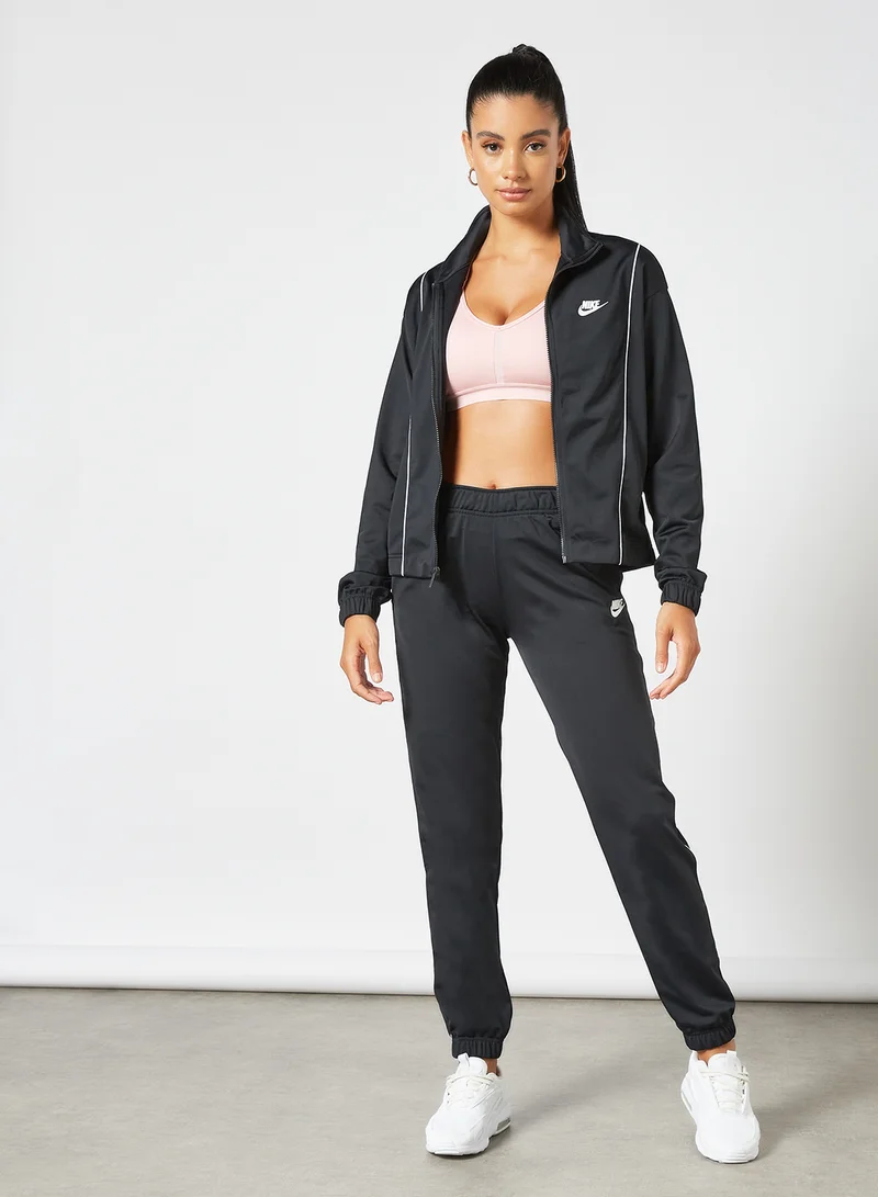 نايكي Essential Pique Tracksuit Black