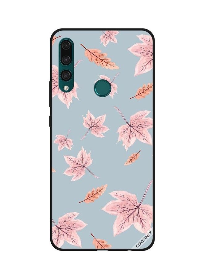 Covernex Huawei Y9 Prime 2019 Protective Case Cover Printed Featuring Autumn Leaves Print DESIGN_0011 - Image 1