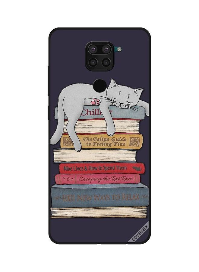 كوفرنيكس غطاء حماية واقٍ بطبعة قطة لهاتف شاومي ريدمي نوت 9 متعدد الألوان - Image 1