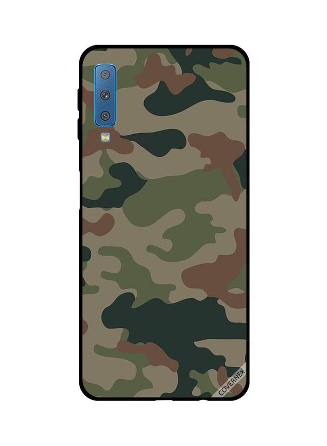 Covernex Protective Case Cover For Samsung Galaxy A7 2018 Camouflage Pattern Multicolour - Image 1