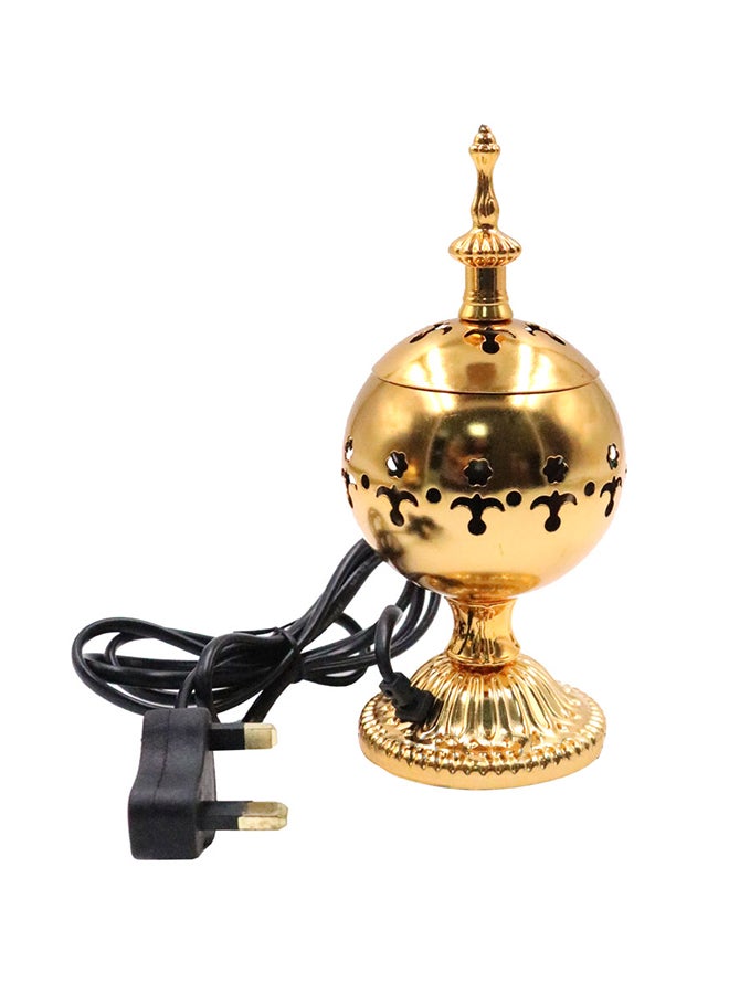 Elegant Electric Oud Bakhoor Incense Burner Gold 247grams 