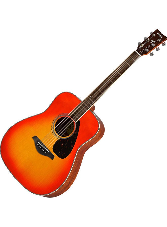 YAMAHA Solid Sitka Spruce Top Folk Acoustic Guitar - Image 2