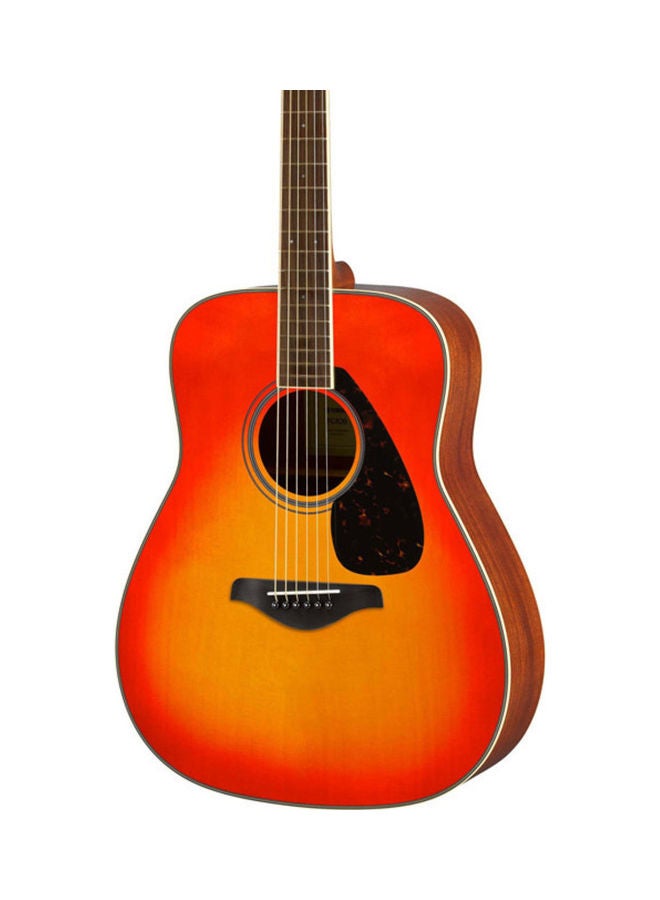 YAMAHA Solid Sitka Spruce Top Folk Acoustic Guitar - Image 4