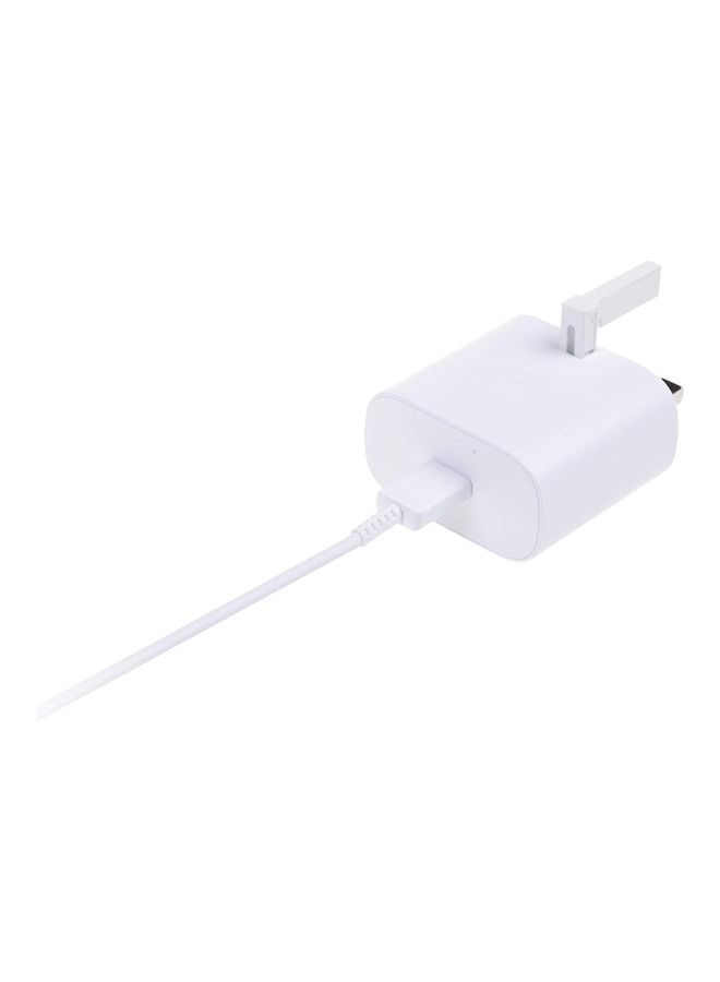 Type C Super Fast Charger For Samsung white