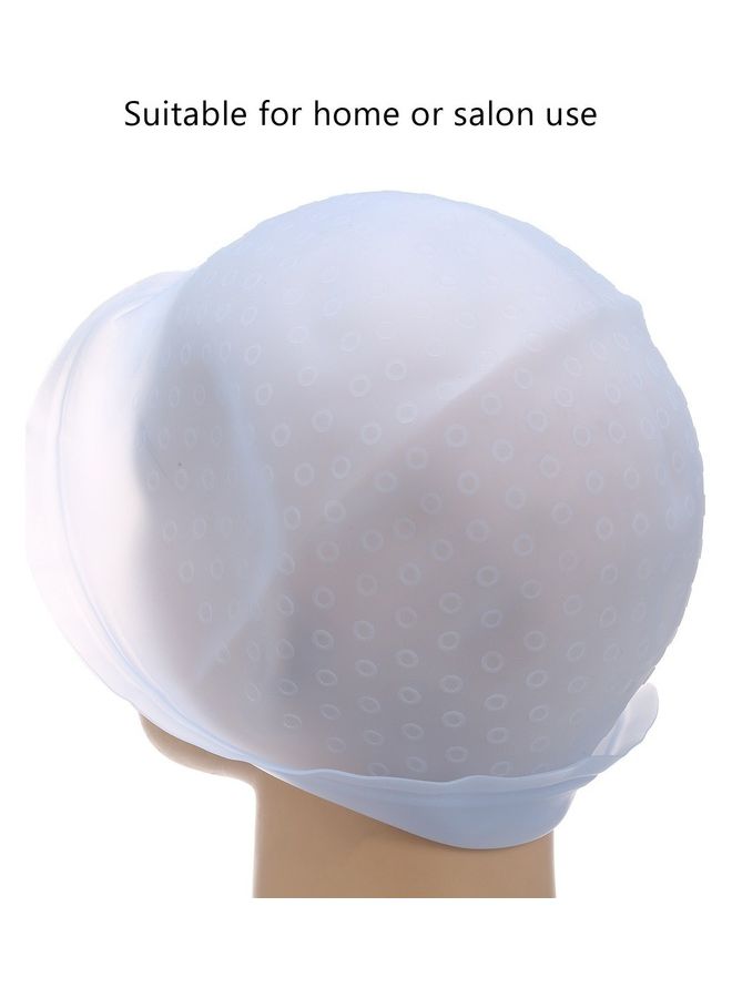 Reusable Hair Coloring Dye Cap White - Image 5