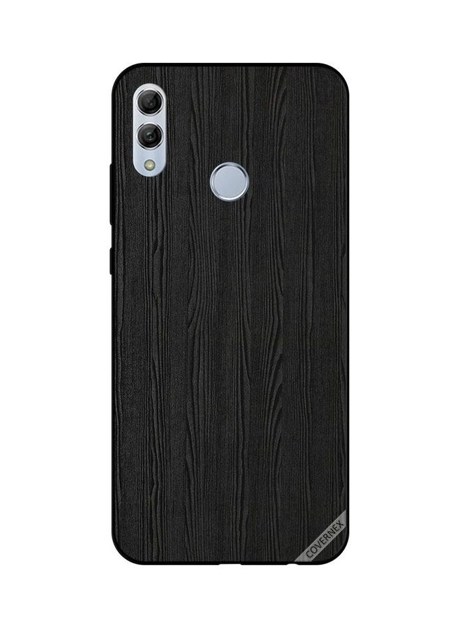Covernex Protective Case Cover For Honor 10 Lite Black Wooden Pattern - Image 1