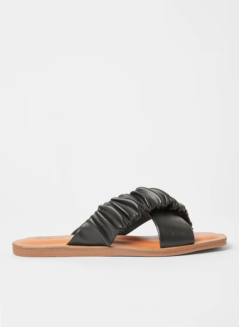 CALL IT SPRING Scrunchee Strappy Slip Ons