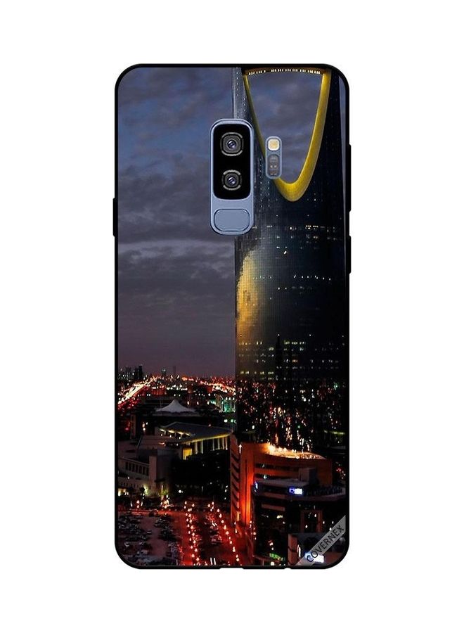 كوفرنيكس غطاء حماية واقٍ بطبعة برج الفيصلية، لهاتف سامسونج جالاكسي S9 بلس متعدد الألوان - Image 1