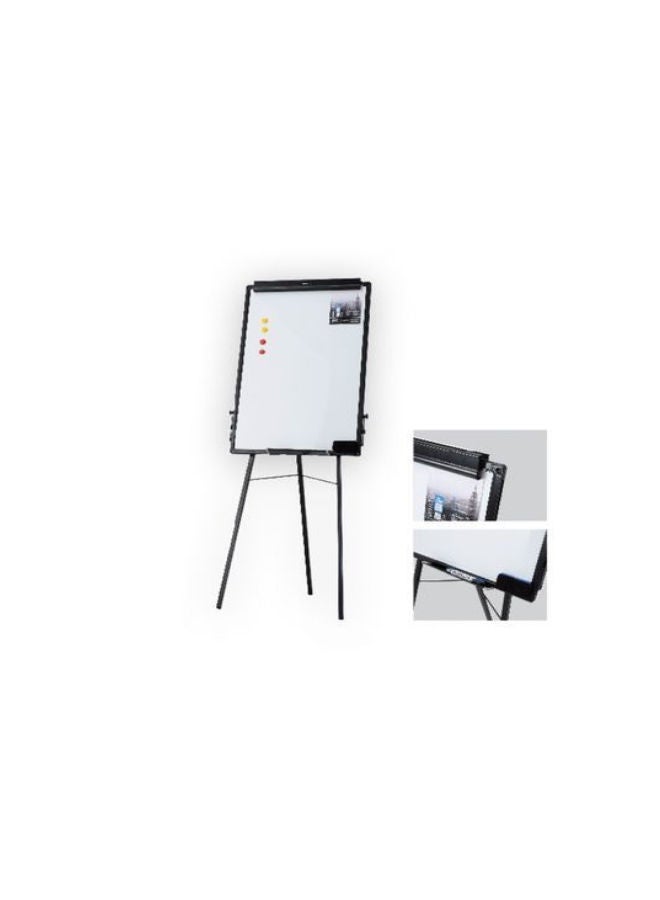 M&G - Board Flip Chart Triangular Stand White - Image 1