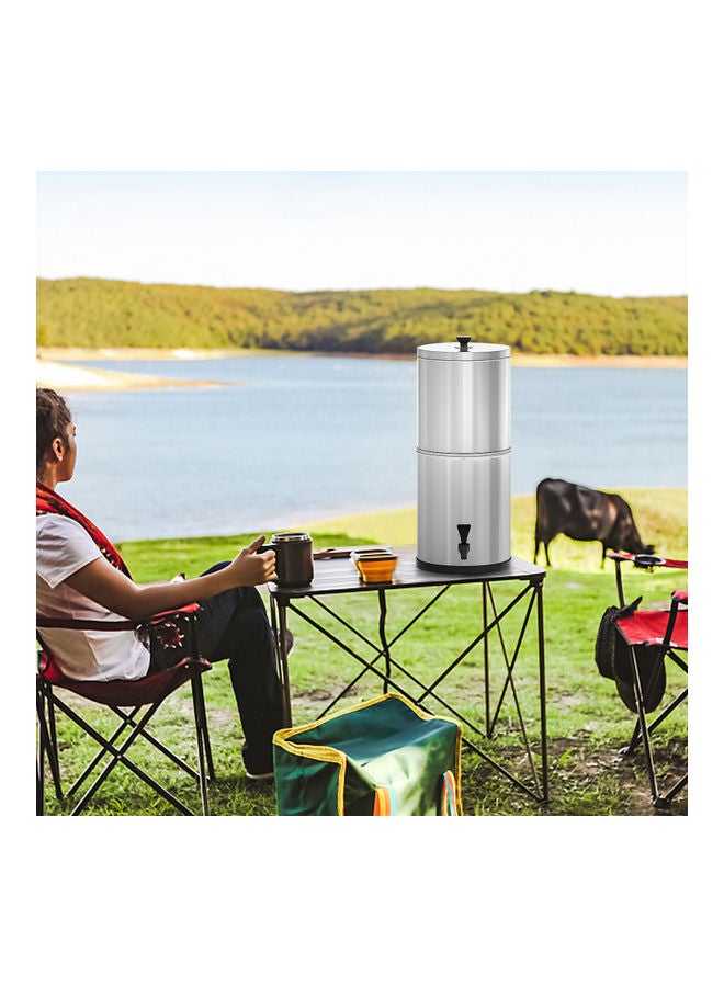 Generic Gravity System Outdoor Water Filter With Stand Bucket 33.00X22.50X22.50cm - Image 4