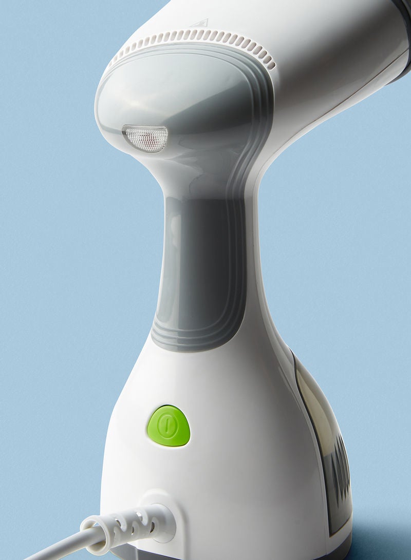 Handheld garment_steamer 0.26 L Potable Garment Steamer With Handheld Steam Iron - 0.26 Liter 1200 W With Quick Heat- Grey 1200 W Grey