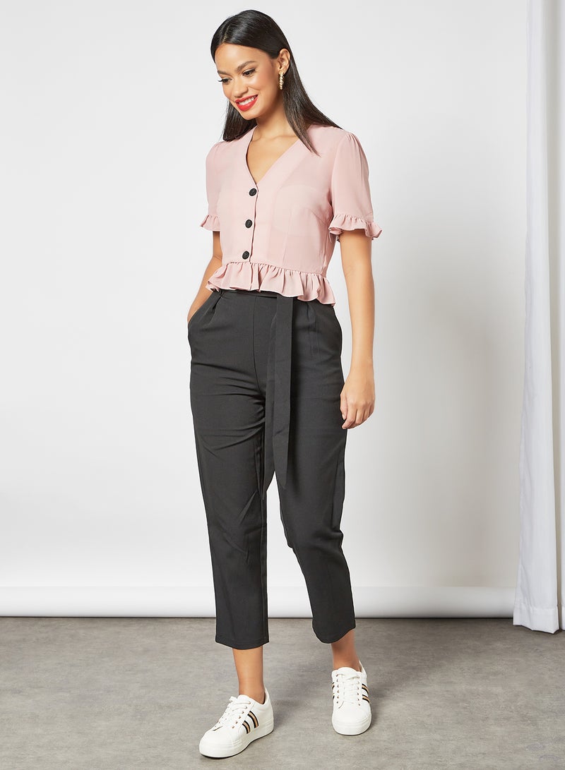 آيلا بنطال أنيق أسود - Image 4