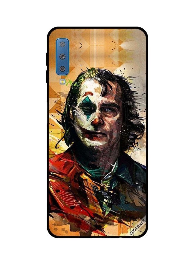 Covernex Samsung Galaxy A7 2018 Protective Case Cover Printed Featuring Joker DESIGN_0153 - Image 1