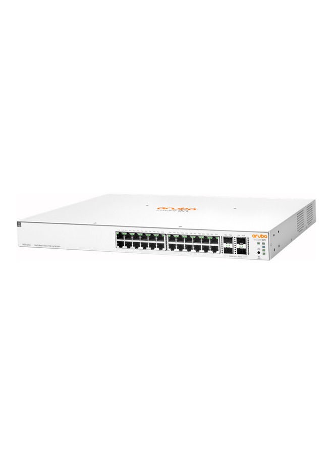 Aruba - Instant On 1930 24G Class4 PoE 4SFP/SFP+ 370W Switch White - Image 1