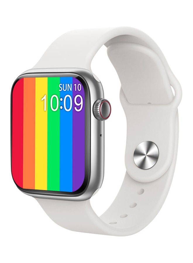 ساعة ذكية رياضية بسوار طراز T55 Plus لون أبيض - Image 2