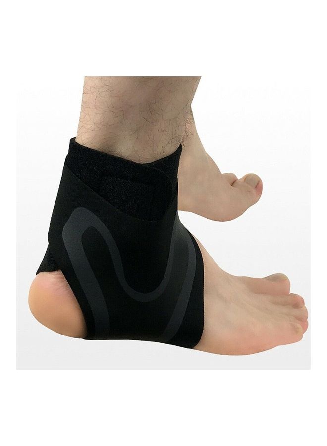 Generic 1 Pair Ankle Pad Adjustable Elastic Ankle Sleeve Sport Ankle Support Pressure Anti-Spinning Breathable Fitness Sports Safety Band Multicolor 13*10*1cm - Image 2