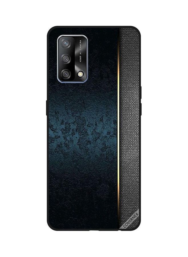 كوفرنيكس غطاء حماية واقٍ بتصميم جلد لهاتف أوبو A74/F19 4G متعدد الألوان - Image 1