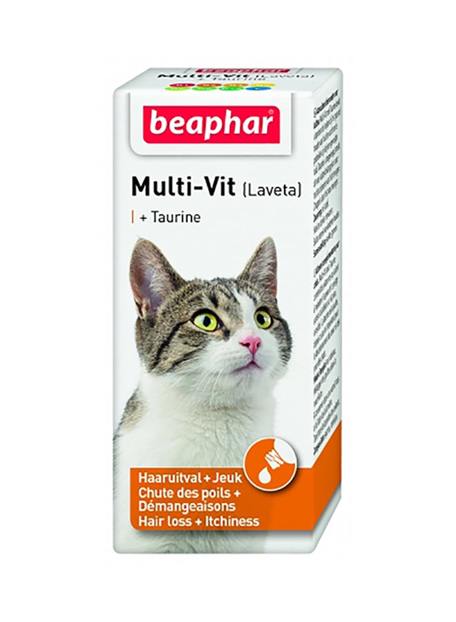 beaphar - Multivitamin Liquid With Taurine For Cat Multicolour 50ml - Image 1